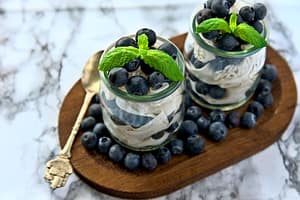 Keto Blueberry Dessert